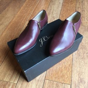 J Crew leather loafers, Size 7